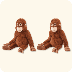 Orangutan Plush 2PCS