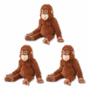 Punch Monkey Plush 3PCS